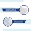 Chrontier 100PCS Body Piercing Needles 15G 1.4mm Gauge Sterilized Surgical Steel For Ear Nose Lip Navel Belly Tongue Nipple Eyebrow Labret Piercing Tool Supply