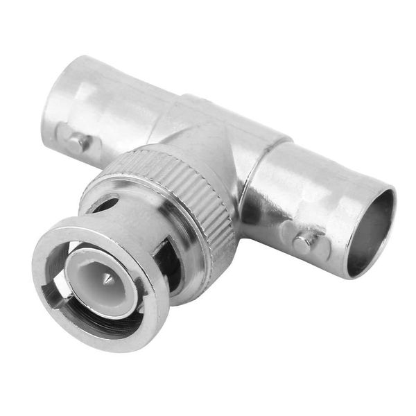 Premium Material BNC Connector T Shape Adapter with Zinc for Communication