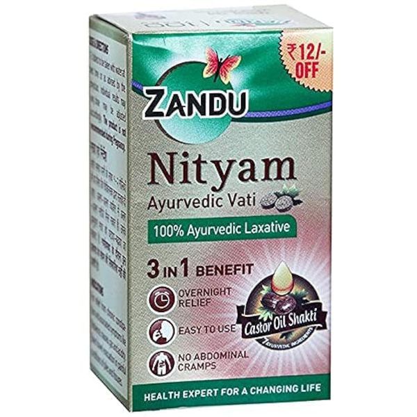Zandu Nityam Tablets (36 Tablets Pack of 2)