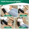 Elbow Splint Brace Ulnar Nerve Entrapment Cubital Tunnel for Sleeping Elbow Immobilizer Arm Brace Night Support for Pain Tennis Arthritis Elbow Restraint Wrap Arm Band (L)