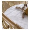 CuddleCo Aria Wave Rattan Crib