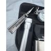 Survival Kit  Gear Multi Tool Flashlight Compass Flask  Sheath Camping Hunting