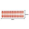 ZINIPIN KB00078 Simple Stick Nail Seal, Basic Rose, Set of 2