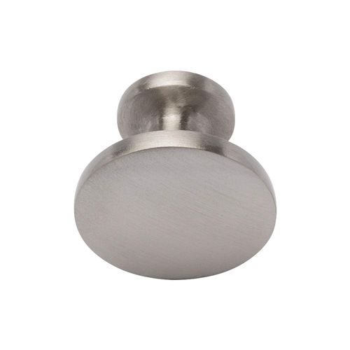 Utopia Alley Emme Cabinet Ring Pull Knob - Decorative Cabinet Drop Pull Knobs for Cabinets and Drawers - Finished Brushed Nickel - Metal Drawer Pull Knobs 1.14" (25)