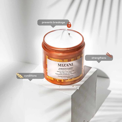 MIZANI Unisex Strength Fusion Intense Night Time Treatment, 150 ml
