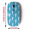 2.4G Wireless Mouse with Cute Pattern Design for All Laptops and Desktops with Nano Receiver - Spring Bunny Rabbit