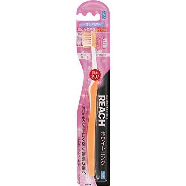 [Bulk Purchase] Reach Whitening Toothbrush, Compact, Regular, 1 x 2 Packs