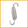 Partuto 4 Pcs 55mm 2.17" Motorcycle Muffler Exhaust Pipe Spring Silver Tone Replacement