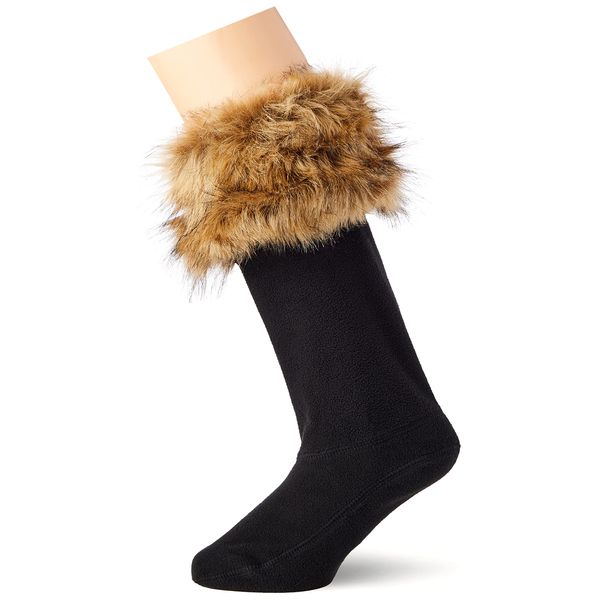 Toggi Shellburne SockLiner Fauxfur Boot Liner - Black, Small