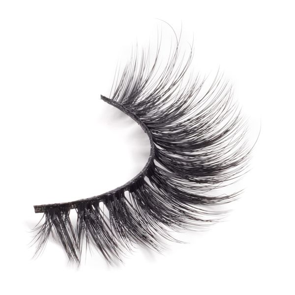 8Pair False eyelash book with tweezer Soft Reusable Handmade Volume Fluffy eyelashes