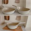 Neoflam Vulcan Ivory 6pc Cookware Set, Nonstick Ceramic Coating, Induction Ready