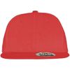 Result Unisex Core Bronx Original Flat Peak Snapback Solid Colour Cap (One Size) (Navy Blue)