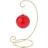Bard's Scroll Gold-toned Ornament Stand, Medium, 9" H x 5" W x 5" D