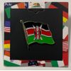 Kenya Flag Single Lapel Pin