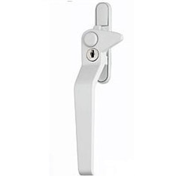 uPVC Window Handle Avocet Cockspur Window Handle, Left, 9mm Backset, White Double Glazed Avocet Cockspur uPVC Window Handles - White