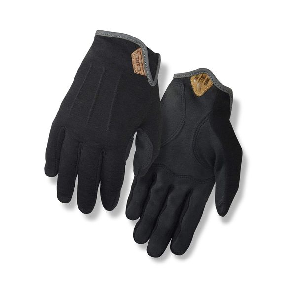 Giro D'Wool Men's Urban Cycling Gloves - Black (2020), Large