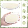 50 Pieces Exfoliating Loofah Pad Body Scrubber Bath Shower Loofah Sponge Pad Natural Exfoliating Scrubber Luffa Brush Close to Skin for Men Women Shower Bath and Spa