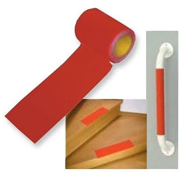 With Universal Anti-Slip Tape II Red 1302-4000