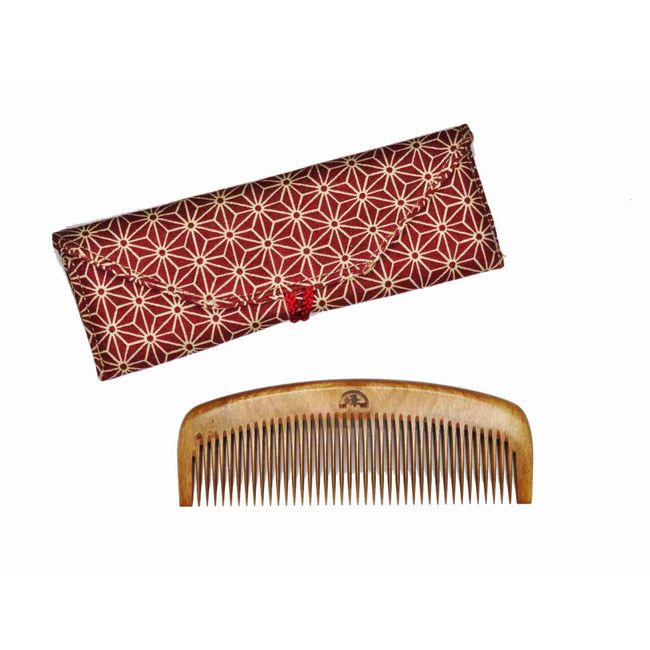 Minebari Comb - Made by Japanese Tsuge-Comb Craftsmen - Dissolving Comb 3.5 inches (Normal Teeth)