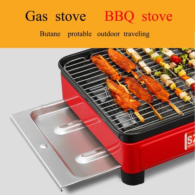 Portable BBQ Grill Cooking Camping Outdoor Grilling Accessories