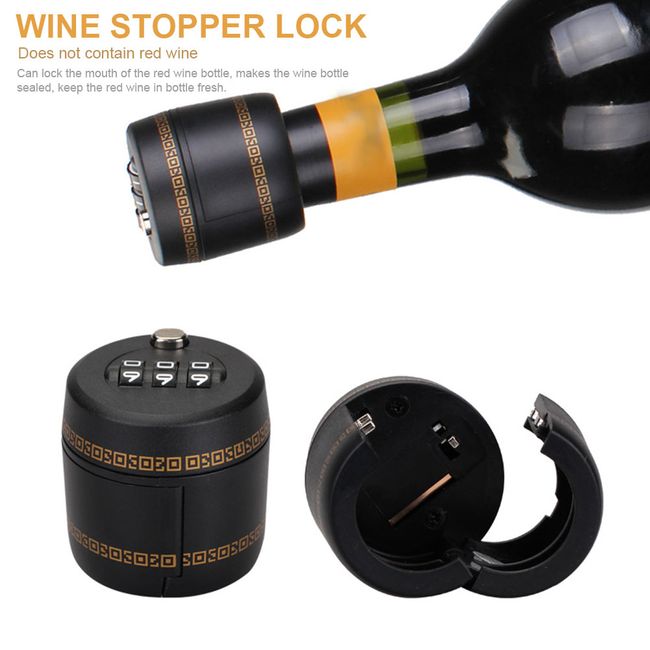 Combination Wine Bottle Lock