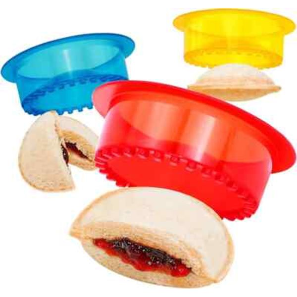 Sandwich Cutter and Sealer - 5 PCS Decruster Sandwich Maker - Peanut Butter and