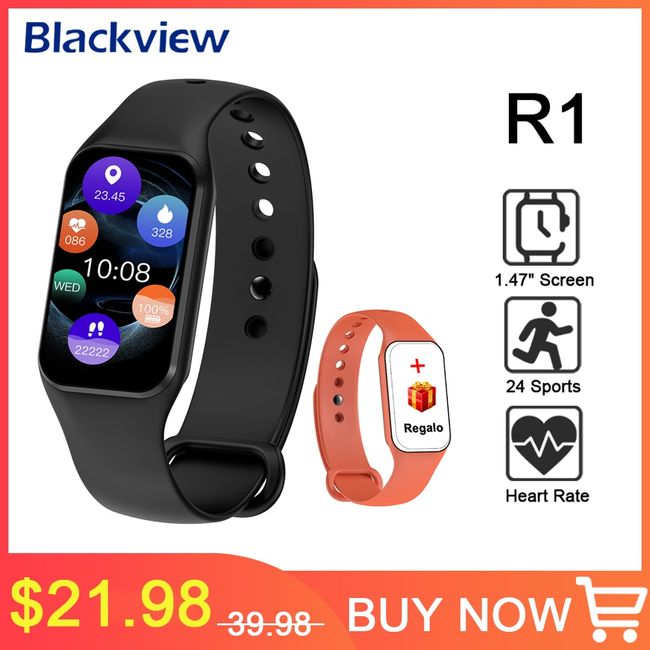 Blackview Smart Watch with Make and Answer Calls Voice Assistant Fitness  Tracker