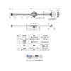 Sugatsune Industries S-35 S-35 Front Lid Stay