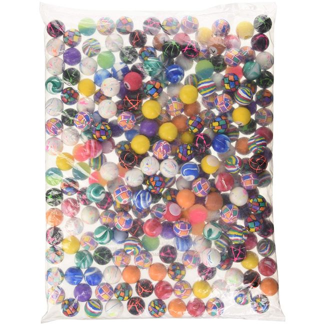 Rhode Island Novelty 27mm Assorted Bounce Balls, 250 Count
