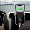 1 pc Black Plastic Car Phone Holder with Air Vent Mount for Navigation