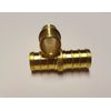 50 Pcs. 1/2" Pex Coupling - Lead Free Brass, Half Inch Crimp Coupling 23-3-4=50
