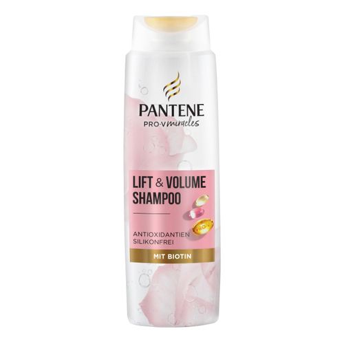 Pantene Pro-V Lift & Volume Hair Thickening Shampoo with Biotin, Silicone-Free 250 ml. Pro-V Miracles Shampoo, Enriched with Antioxidants. Visibly Thicker and Fuller Hair