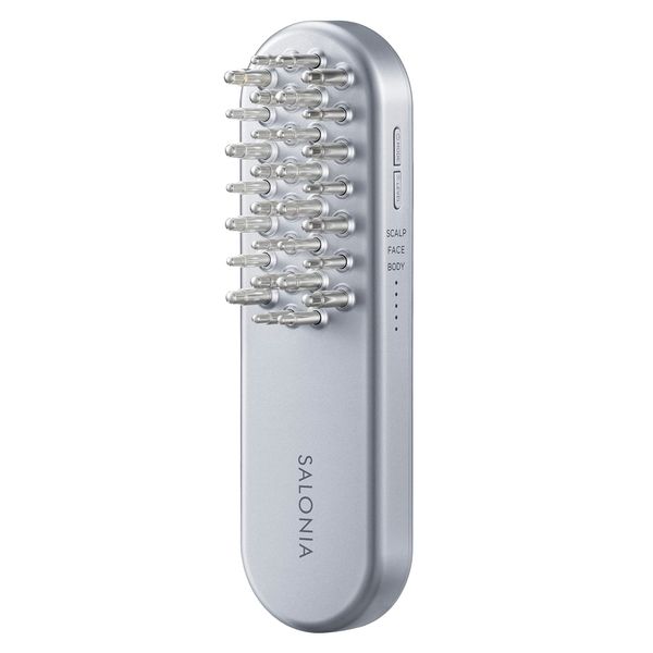 SALONIA EMS Lift Brush, Face Care, Beauty, Facial Beauty Device, Home Aesthetics, Scalp