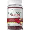 Beet Root Gummies | 60 Count | Vegan Strawberry Flavored | Non-GMO | by Carlyle 