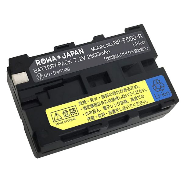 Sony Compatible, NP-F330, NP-F530, NP-F550, NP-F570, Compatible Battery, Remaining Level Display, Lowa Japan