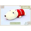 Bamboo charcoal package soft adornment dog--Red