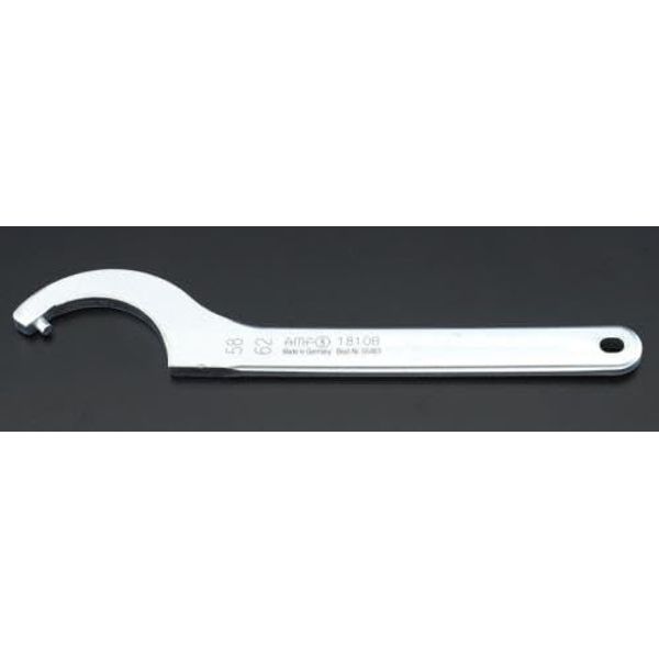 2.0 - 2.2 inches (52 - 55 mm) Hook Wrench (Pin Type, Plated)