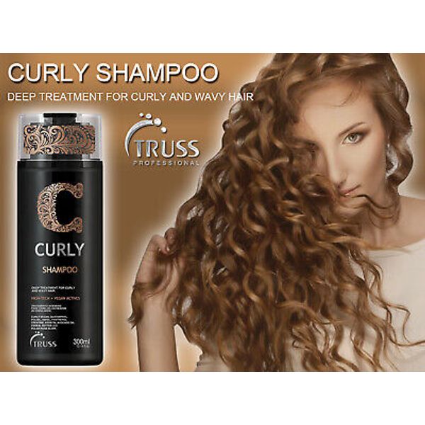 TRUSS PROFESSIONAL CURLY Shampoo 300 ml / 10.14 fl.Oz, Not Sealed