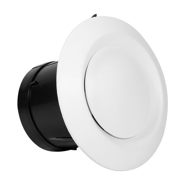 Headerbs Abdeckung für Lüftungskanäle, 4 Größen, Deckendiffusor, Auslassventil, Entlüftungsventil, Anemostat, Abdeckung für Lüftungskanäle (75mm)