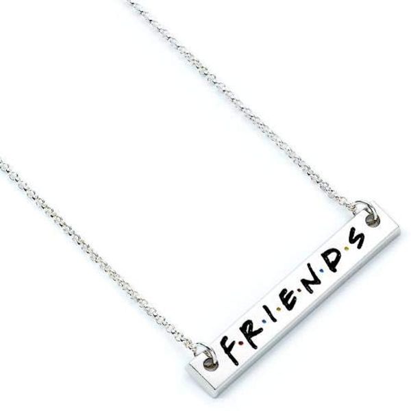 Friend Silver Plated Necklace Logo Official Merchandise