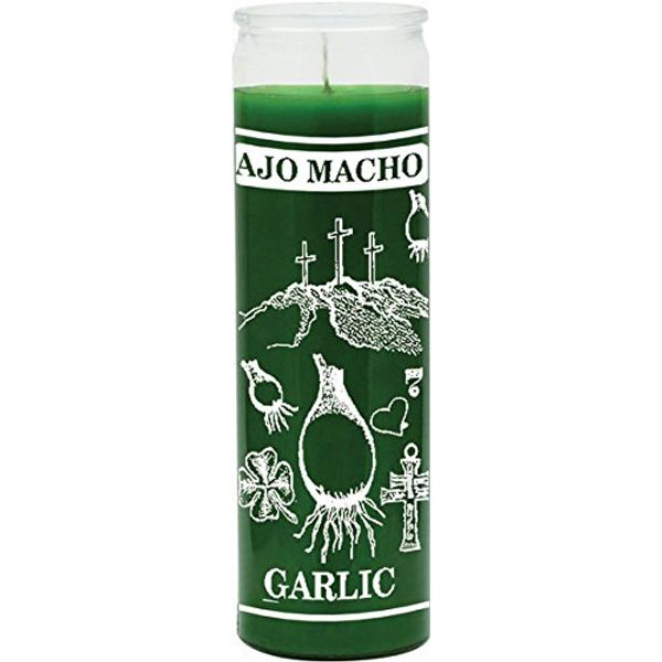 INDIO Garlic Green Candle - Silkscreen 1 Color 7 Day