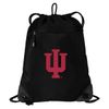 Broad Bay Indiana University Drawstring Bag IU Logo Cinch Pack Backpack UNIQUE MESH & MICROFIBER