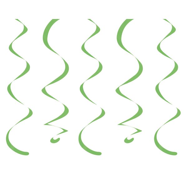 Creative Converting Dizzy Danglers, Fresh Lime