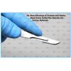 100 Scalpel Blades # 15 with Free Handle
