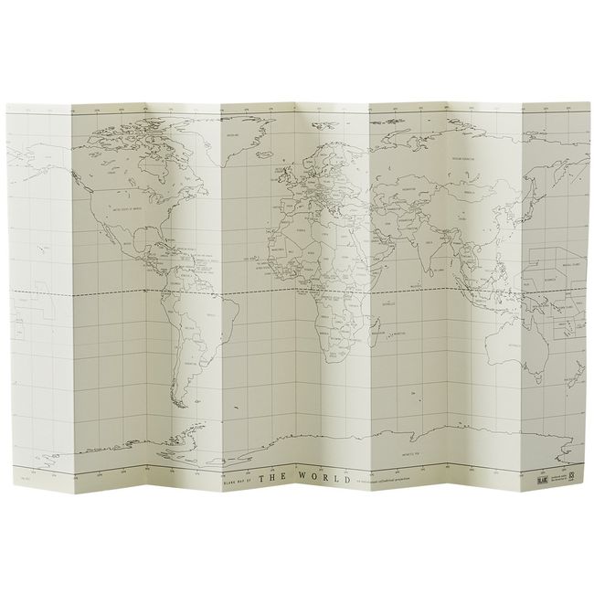 Geografia World Map, Free Standing