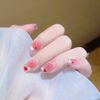 Turkalla Nail Tips, For Hands, Pack of 24, 12 Different Sizes, 3D Feel, Easy to Apply, Reusable, False Nails, Gel Nails, Nail Stickers, Hands, Nail Art, Nail Parts, Stylish, Popular Design, Beginners, Coming-of-Age Ceremonies, Weddings, Receptions