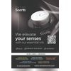 Diffuser Waterless for small space Xsmart Scents. (Silver)
