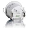 SEBSON PIR Sensor Indoor, Ceiling Flush Mounted, Infrared Motion Sensor, LED suitable, Range max. 6m/360°, max. 1200/300W, IP20, white