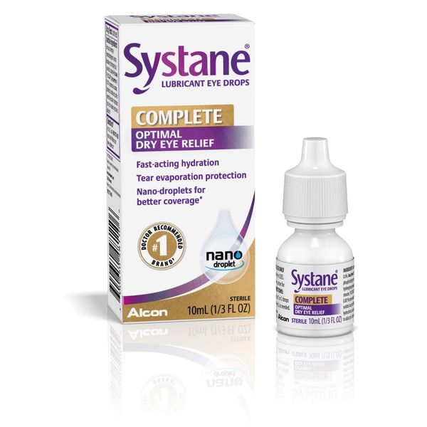 Systane Complete Lubricant Eye Drops, 10 ml