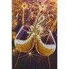 Crystal Art Card Kit - Champagne Celebration